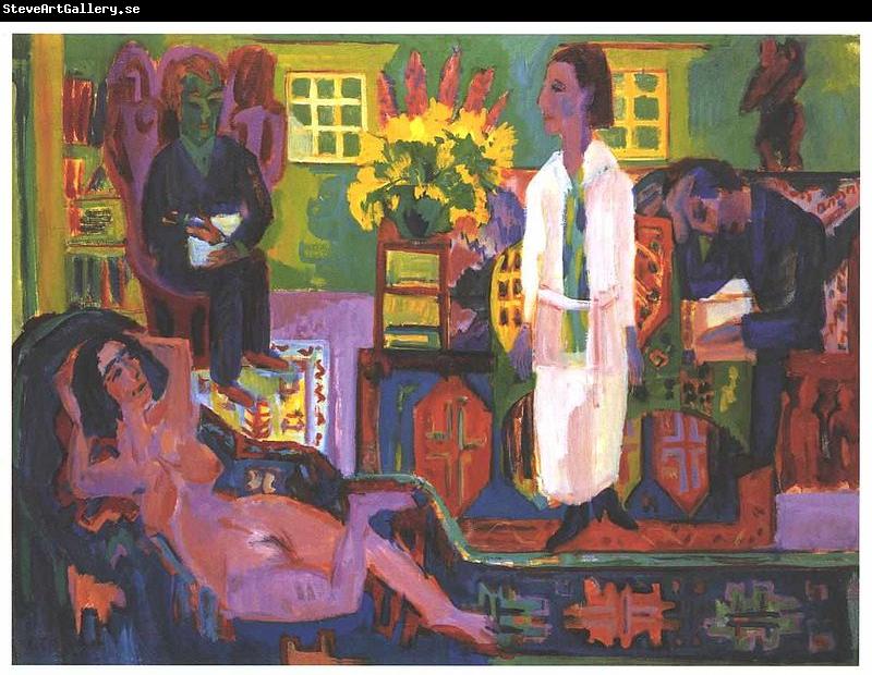 Ernst Ludwig Kirchner Modern Boheme